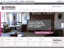 Tablet Screenshot of ferreiraimoveis.com.br